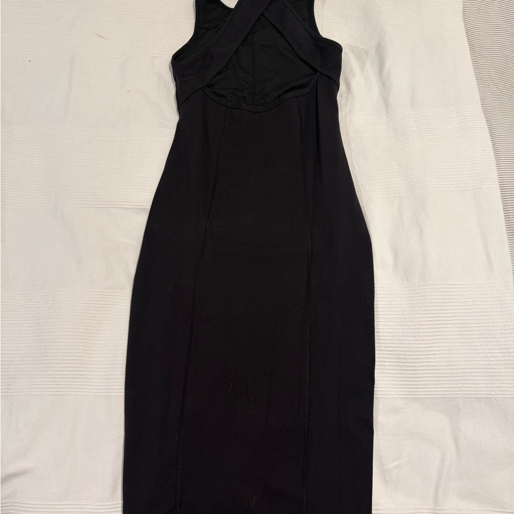 Lululemon Picnic Play Midi Cross Open Back Dress Size 6